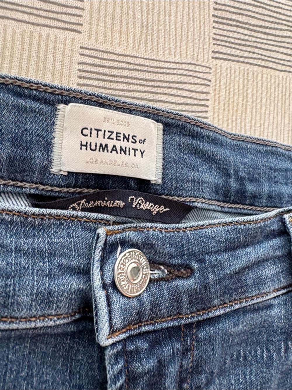 Citizens of Humanity Women’s Light Blue Denim Jeans